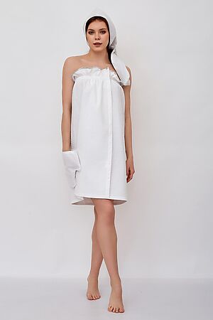 Набор для бани и сауны LIKA DRESS (Белый) 8352 #863510