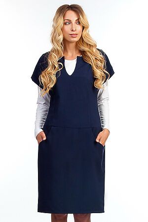Платье РАЗНЫЕ БРЕНДЫ (Темно-синий) КПЛ8-747 #87657