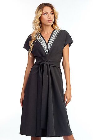 Платье РАЗНЫЕ БРЕНДЫ (Серый меланж) КПЛ8-723 #87662