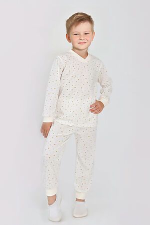 Детская пижама с брюками унисекс арт. ПЖК-V/звездочка НАТАЛИ #877147