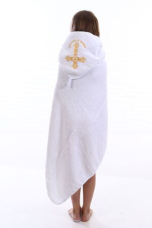 Полотенце с уголком крестильное 100*106 махровое НАТАЛИ #877151