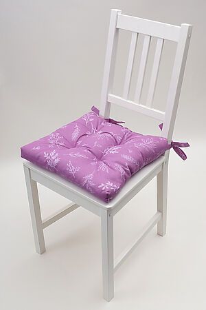 Подушка для мебели Радушная хозяйка арт. 2180 с завязками НАТАЛИ (Ботаника сирень) 27626 #877953