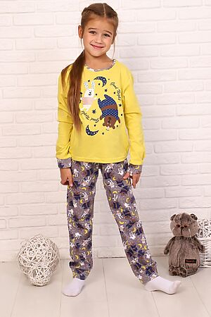Пижама с брюками Сумерки НАТАЛИ (Желтый) 21612 #881015