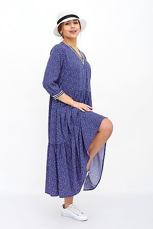 Платье LIKA DRESS (Синий) 9372 #884987