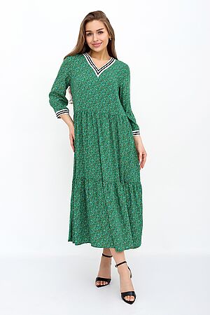 Платье LIKA DRESS (Зеленый) 9373 #884988