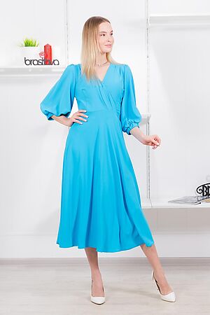 Платье BRASLAVA (Ярко-голубой) 4878-3 #886517
