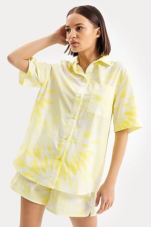 Блуза MARK FORMELLE (Желтый тай-дай на белом) 22/22825П-9 #888281