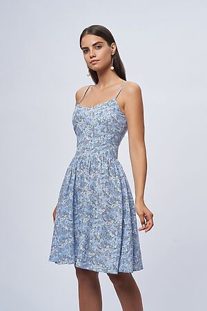 Платье 1001 DRESS (Голубой (принт)) 0202692LB #889723
