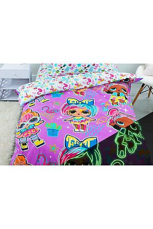 КПБ LOL Surprise! Neon (70х70) Glow 1, 5 сп НАТАЛИ #890826