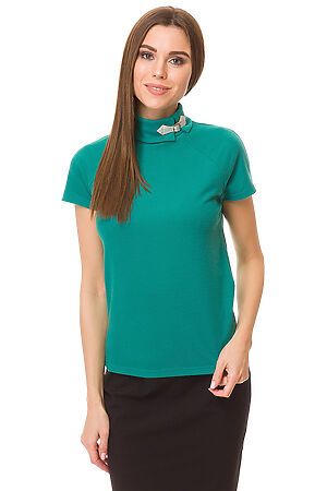 Блузка REMIX (Зеленый) 6576/6 #89283