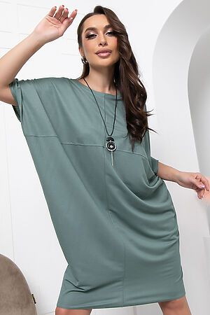 Платье кокон LADY TAIGA (Нефрит) П6720 #897049