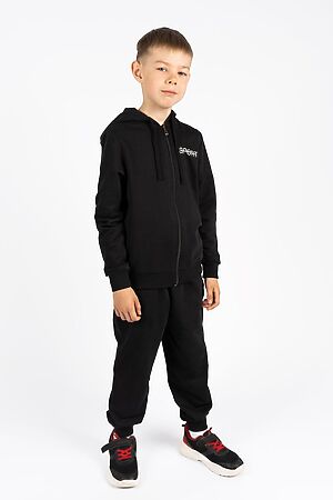 Детский костюм с брюками Спортивный НАТАЛИ (Черный) 40902 #901937