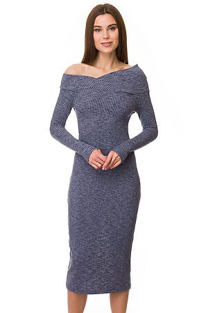 Платье GLOSS (Серо-голубой) 21328-09 #90213