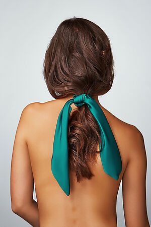 Резинка для волос "Итальянский сувенир" Nothing Shop (Изумрудно-зеленый,) 305367 #902659