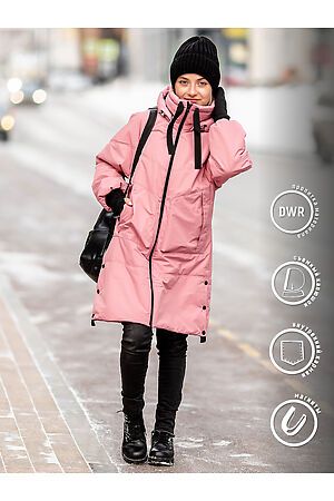 Пальто BATIK (Розовый нектар) 302-23о-2 #906480