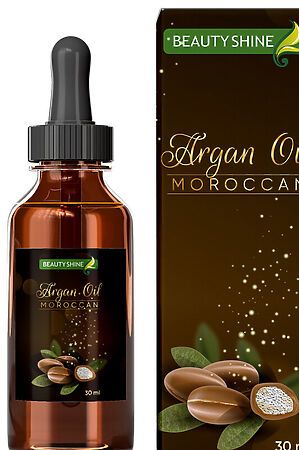 Марокканское масло арганы для тела и волос Beauty Shine, 30 мл НАТАЛИ #908145