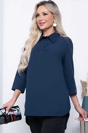Блуза LADY TAIGA (Темно-синяя) Б7131 #909251