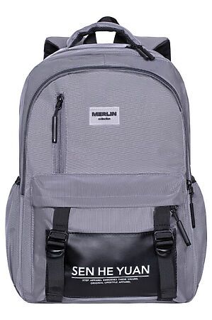 Рюкзак MERLIN ACROSS (Серый) M611 #910000