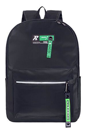 Рюкзак MERLIN ACROSS (Черно-зеленый) G707 #911782