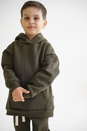 Худи утепленное хаки MINIDINO #912366