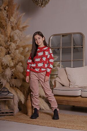 Джемпер Барашек красный MINIDINO #912465