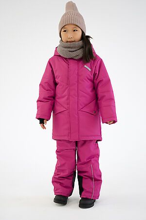 Куртка Асимметрия зима фуксия MINIDINO #914370