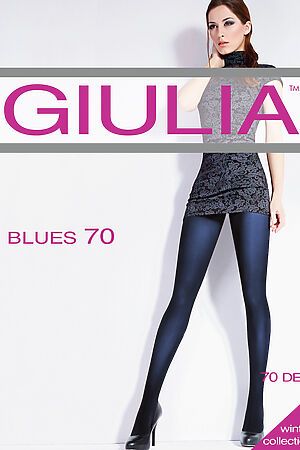 Колготки GIULIA (Темно-синий) BLUES 70 night blue #91597