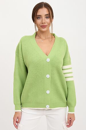 Жакет женский Полоса З LIKA DRESS (Зеленый) 9570 #916757