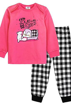 Пижама с брюками 91218 НАТАЛИ (Розовый/черная клетка) 42627 #926432