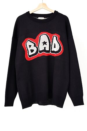 Джемпер женский BAD черный MINIDINO ВЯЗ-ВД-003 #928678