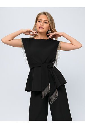 Блуза 1001 DRESS (Черный) 0303069BK #933457