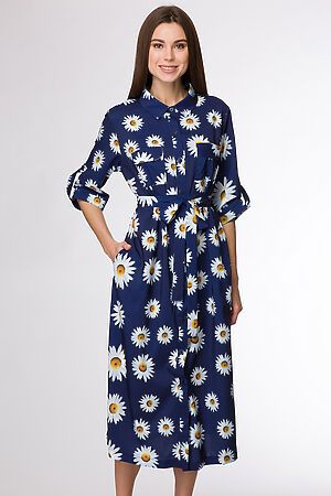 Платье FIFTYPATES (Синий/Цветы) 2-169-1 #93356