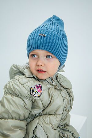 Детская шапка С28305 НАТАЛИ (Серо-синий) 43837 #934222