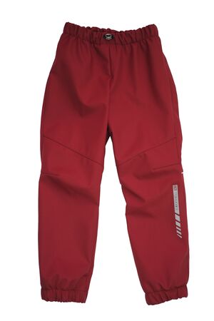 Детские брюки утепленные софтшелл НАТАЛИ (Бордовый) 38614 #938658