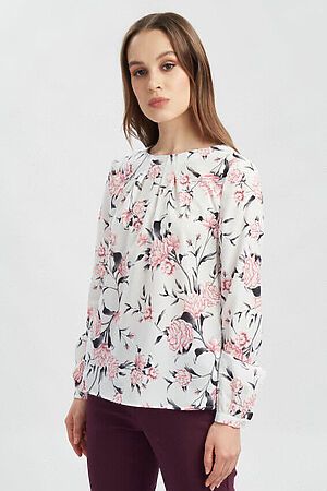 Блузка INCITY (Серо-розовый) #942682