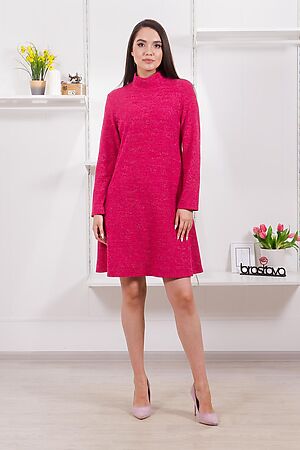 Платье BRASLAVA (Ярко-розовый люрекс) 5766-5 #943521