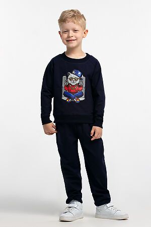 Детский костюм с брюками ПРОСимпл НАТАЛИ (Синий) 44150 #949112