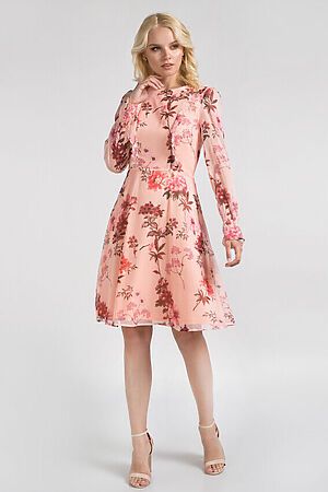 Платье INCITY (Голубо-розовый) #949139