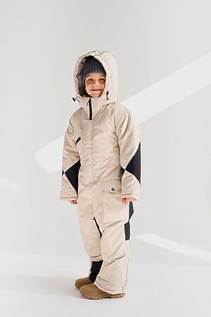 Комбинезон Асимметрия зима крем MINIDINO #949565