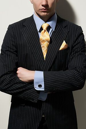 Набор из 2 аксессуаров: галстук платок "Режим героя" SIGNATURE #949796