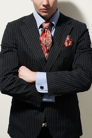 Набор из 2 аксессуаров: галстук платок "Сильные духом" SIGNATURE #950665