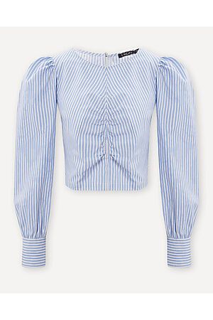 Блузка INCITY (Сине-белый) #951801