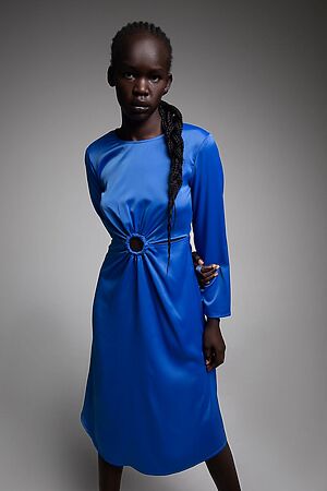 Платье INCITY (Ярко-голубой) #954189