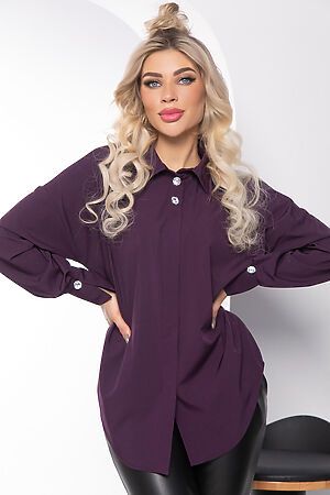 Рубашка "Особый повод" LADY TAIGA (Фиолет) Б7880 #956053