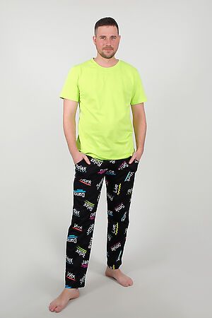 Пижама с брюками 88048 НАТАЛИ (Зеленый) 45181 #958253