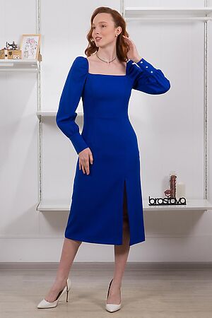 Платье BRASLAVA (Ярко-синий) 4887 #958375