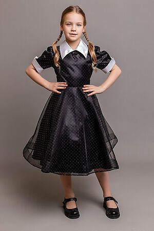 Платье Венсдей BATIK (Черный) 2187 к-24 #959651