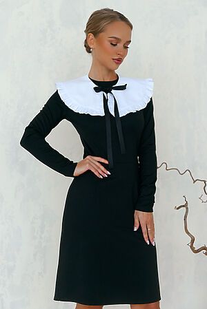 Платье OPEN-STYLE (Черный/белый) 5006 #964025