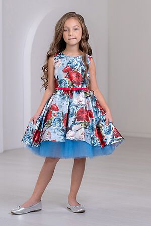Платье ALOLIKA (Голубой) ПЛ-2305-2 #967280