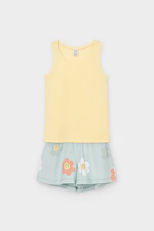 Пижама CROCKID (Желтое печенье,цветы) #969770